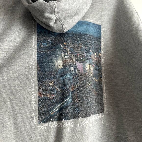 Saturdays NYC • Skyline Graphic Hoodie - Picture 9 of 9